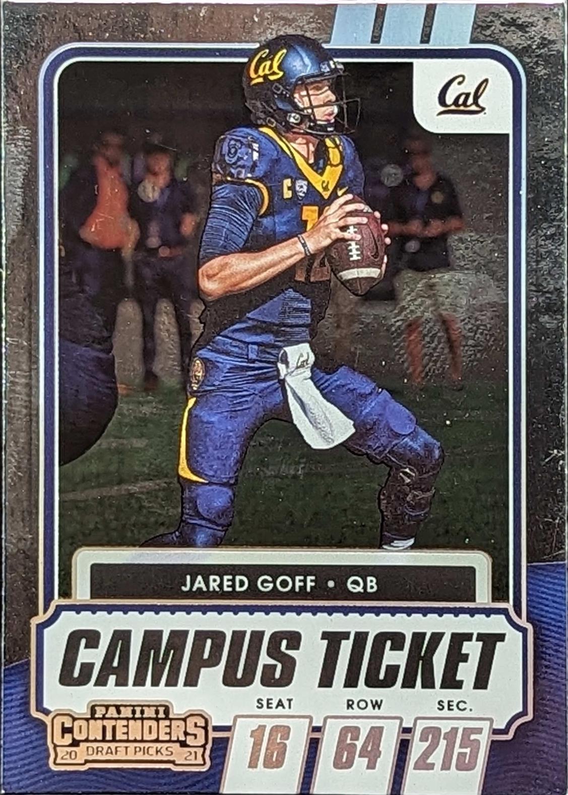Jared Goff [Campus Ticket] #7