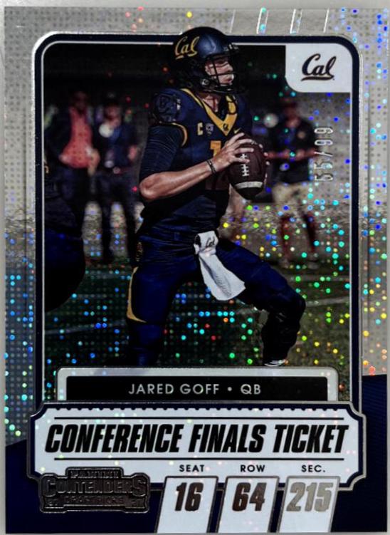 Jared Goff [Conference Finals Ticket] #7