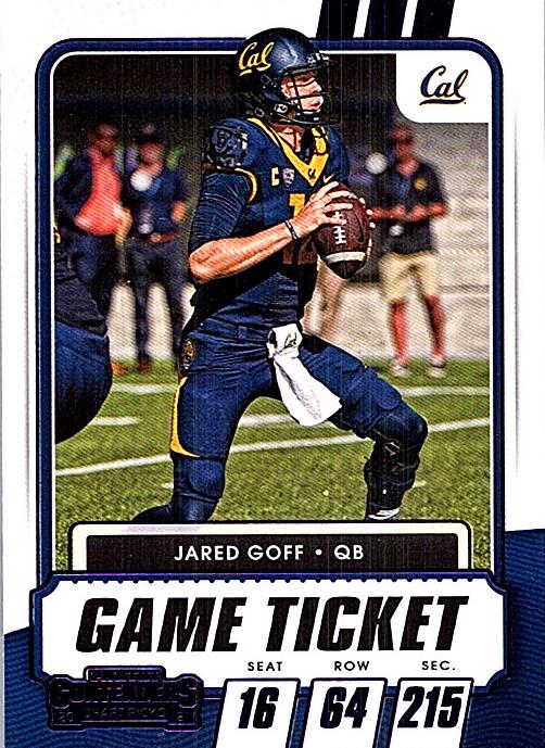Jared Goff [Purple] #7