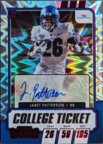 Jaret Patterson [Autograph Red Explosion] #183