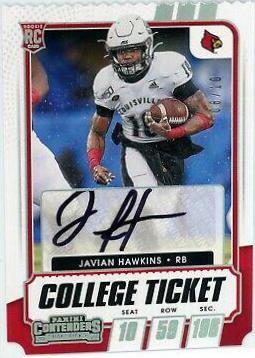 Javian Hawkins [Autograph Stub] #122