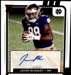 Javon McKinley [Autograph Bowl Championship Ticket] #323