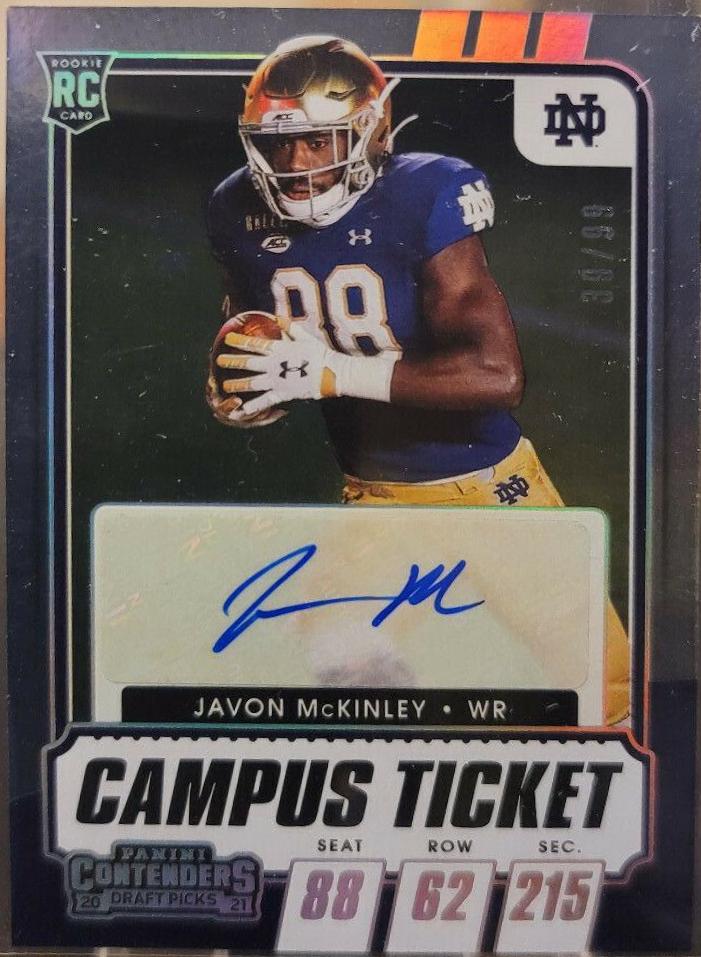 Javon McKinley [Autograph Campus Ticket] #323
