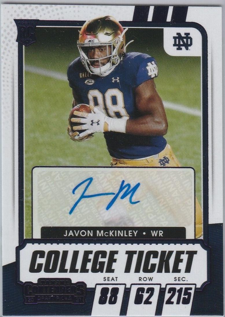 Javon McKinley [Autograph Purple] #323