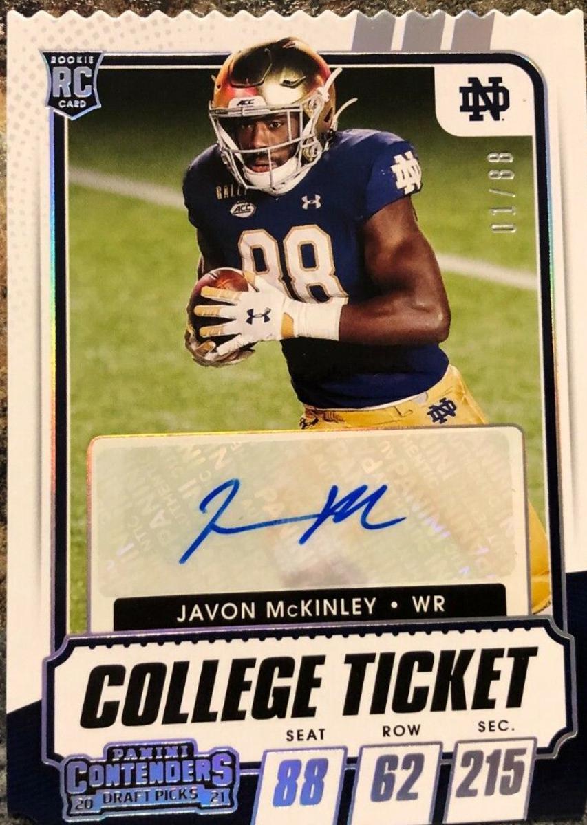 Javon McKinley [Autograph Stub] #323