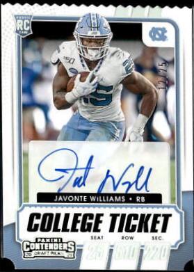 Javonte Williams [Autograph Stub] #120