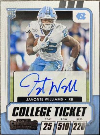 Javonte Williams [Autograph] #120