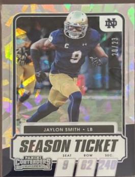 Jaylon Smith [Cracked Ice Ticket] #77