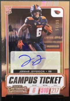 Jermar Jefferson [Autograph Campus Ticket] #126
