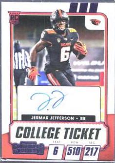 Jermar Jefferson [Autograph Purple] #126