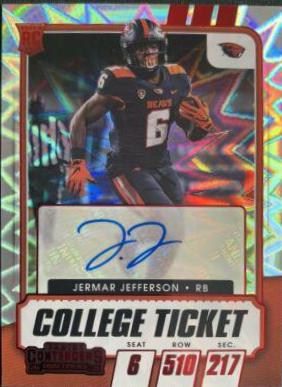 Jermar Jefferson [Autograph Red Explosion] #126