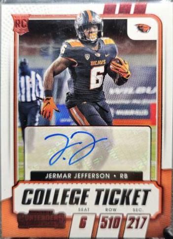 Jermar Jefferson [Autograph Red] #126