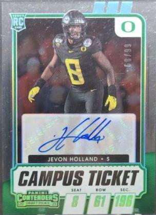 Jevon Holland [Autograph Campus Ticket] #160