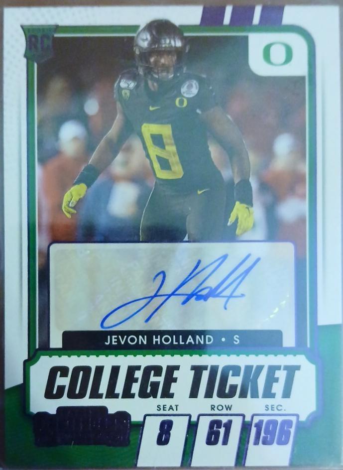 Jevon Holland [Autograph Purple] #160