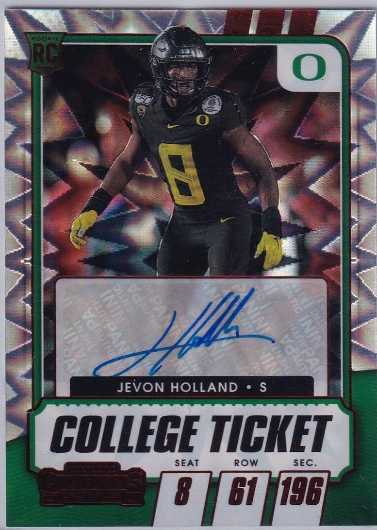 Jevon Holland [Autograph Red Explosion] #160
