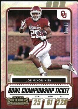 Joe Mixon [Bowl Championship Ticket] #62