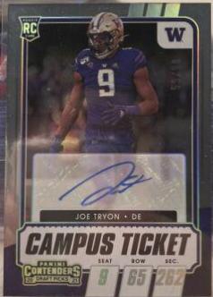 Joe Tryon [Autograph Campus Ticket] #211