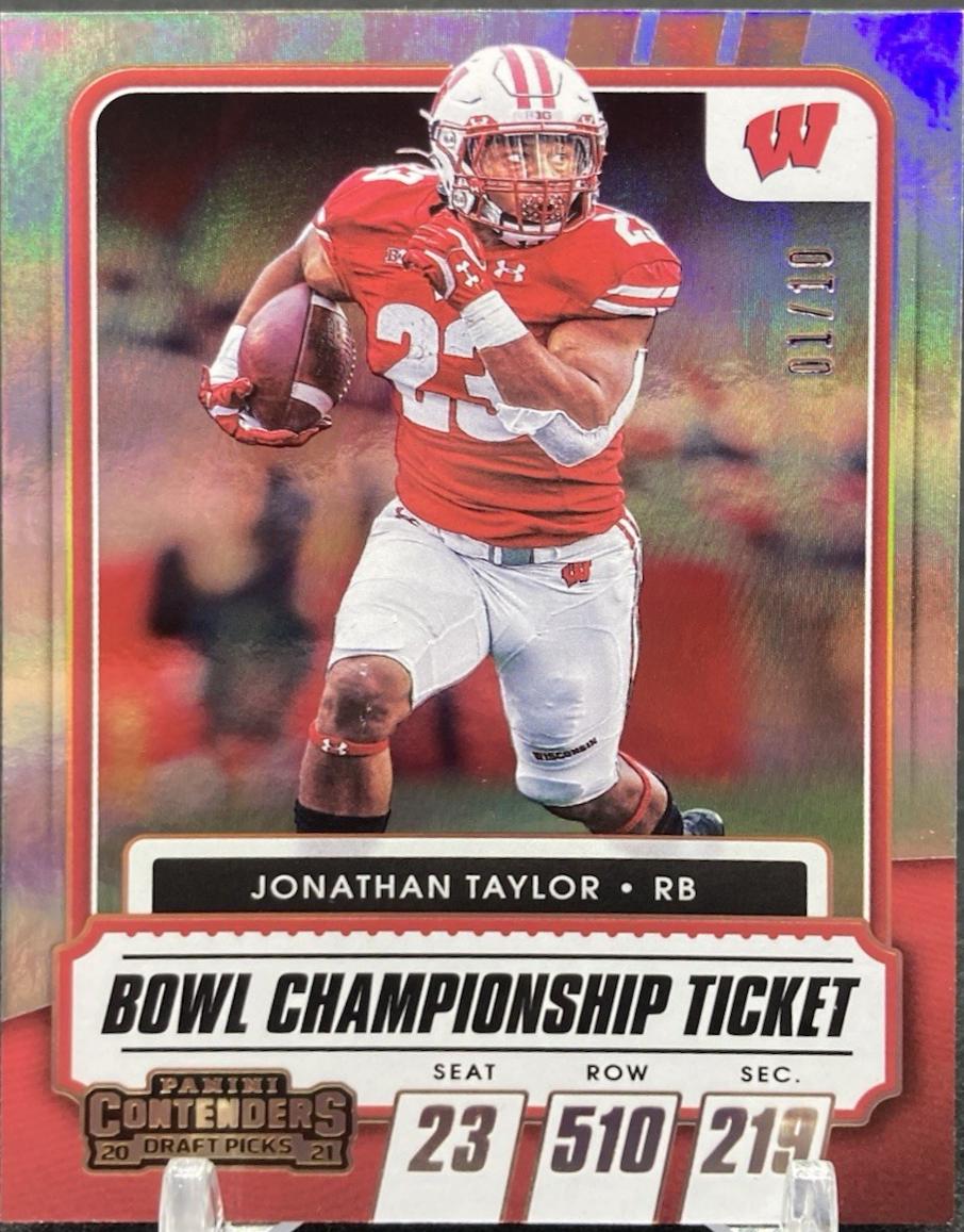 Jonathan Taylor [Bowl Championship Ticket] #56