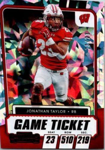 Jonathan Taylor [Cracked Ice Ticket] #56