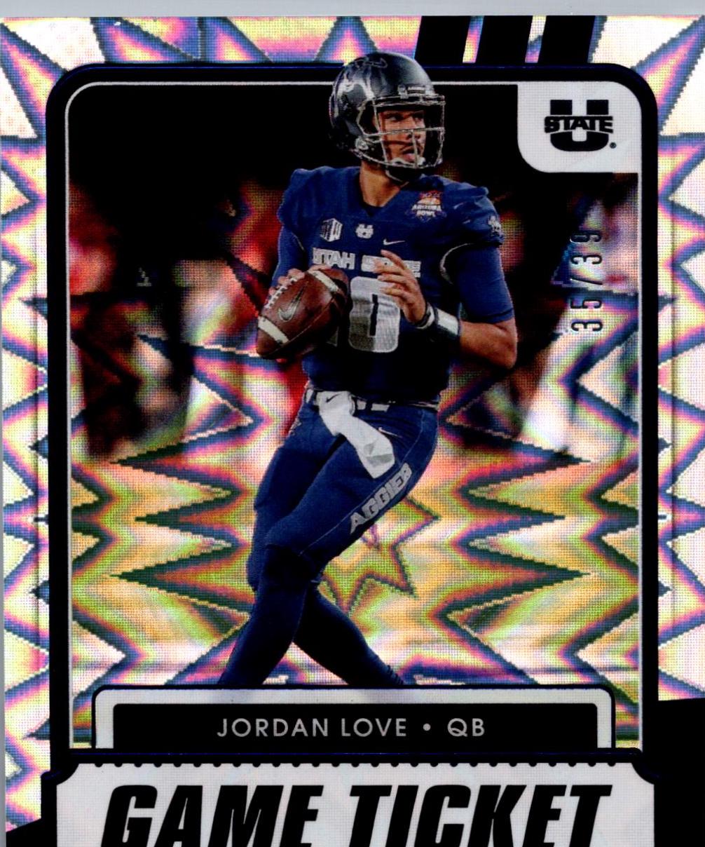 Jordan Love [Blue Explosion] #89
