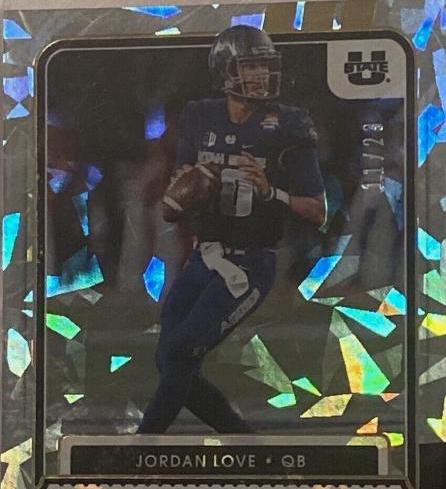 Jordan Love [Cracked Ice Ticket] #89