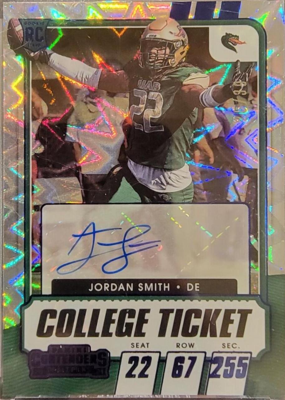 Jordan Smith [Autograph Blue Explosion] #291