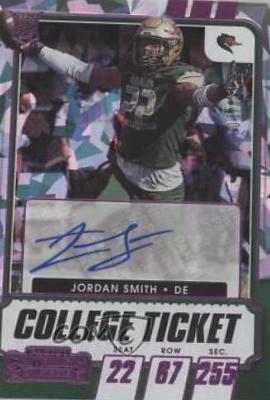 Jordan Smith [Autograph Cracked Ice Ticket] #291