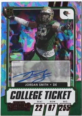 Jordan Smith [Autograph Red Cracked Ice] #291