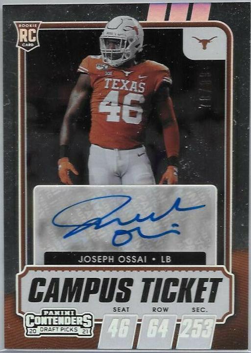 Joseph Ossai [Autograph Campus Ticket] #161