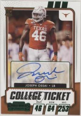 Joseph Ossai [Autograph Green] #161