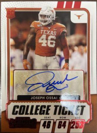 Joseph Ossai [Autograph Red] #161