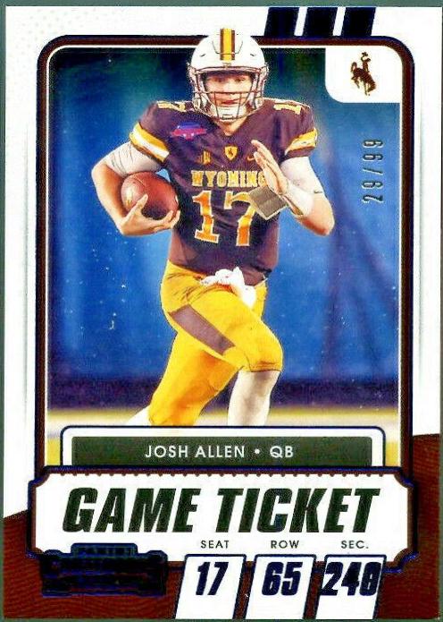 Josh Allen [Blue] #5