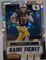Josh Allen [Cracked Ice Ticket] #5
