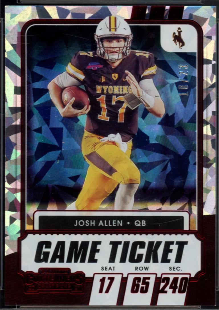 Josh Allen [Red Cracked Ice] #5