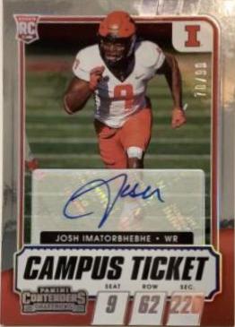 Josh Imatorbhebhe [Autograph Blue] #256