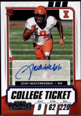 Josh Imatorbhebhe [Autograph Campus Ticket] #256