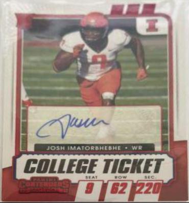 Josh Imatorbhebhe [Autograph Red] #256