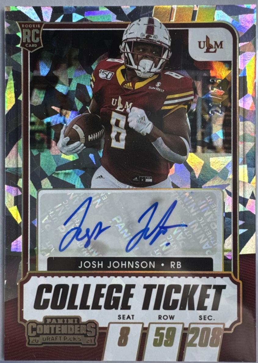 Josh Johnson [Autograph Cracked Ice Ticket] #273