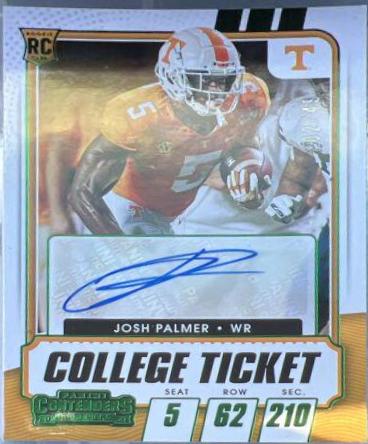 Josh Palmer [Autograph Green] #245