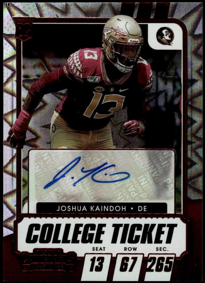 Joshua Kaindoh [Autograph Red Explosion] #325