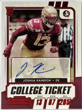 Joshua Kaindoh [Autograph Red] #325