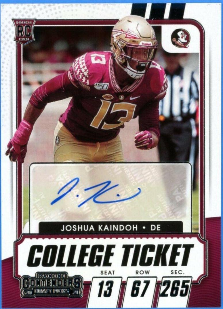 Joshua Kaindoh [Autograph] #325