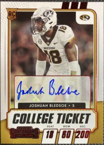 Joshuah Bledsoe [Autograph Red] #255