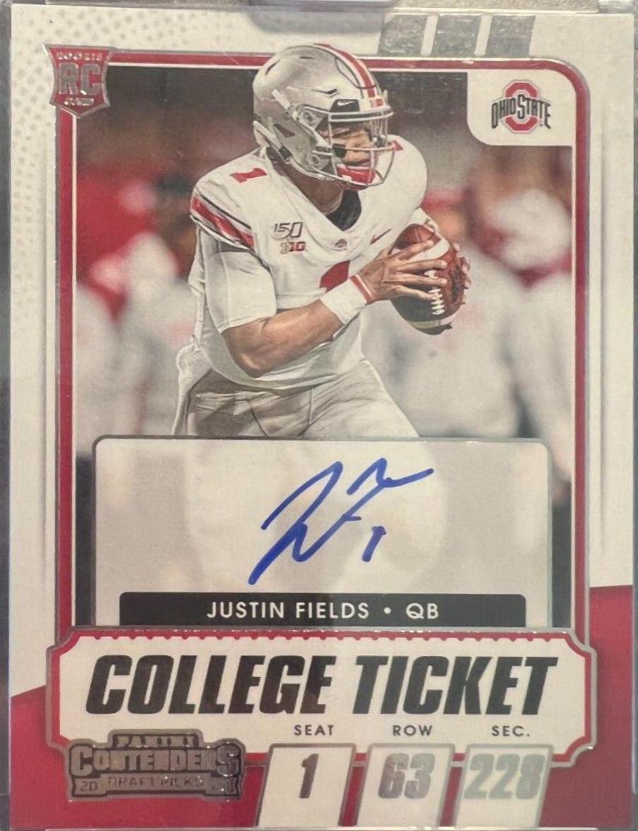 Justin Fields [Autograph] #104A