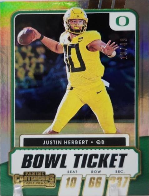 Justin Herbert [Bowl Ticket] #11