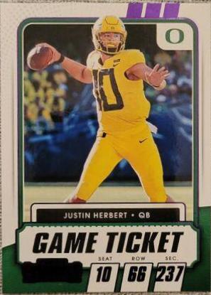 Justin Herbert [Purple] #11