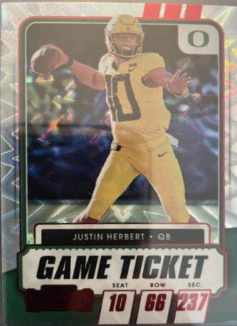 Justin Herbert [Red Explosion] #11