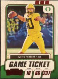 Justin Herbert [Red Zone Ticket] #11