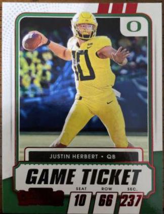 Justin Herbert [Red] #11