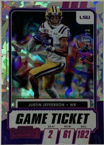 Justin Jefferson [Pink Cracked Ice] #30